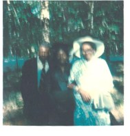 With my grandparents at my college graduation in 1977